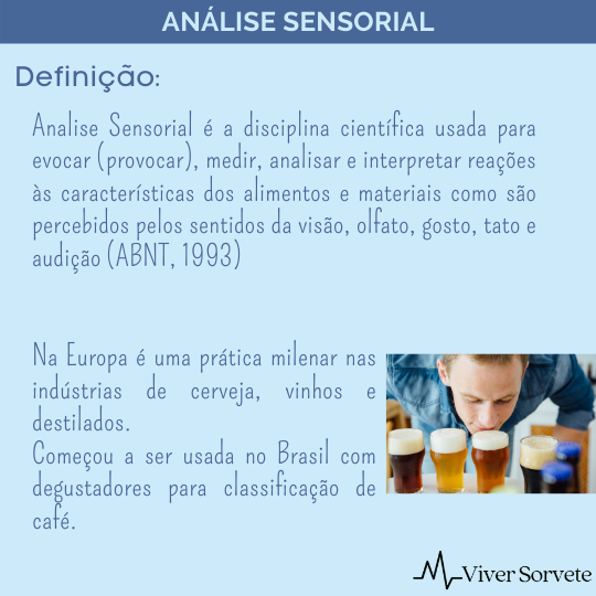 sorvete, sorveteria, consultoria, analise sensorial, gelato, sentidos