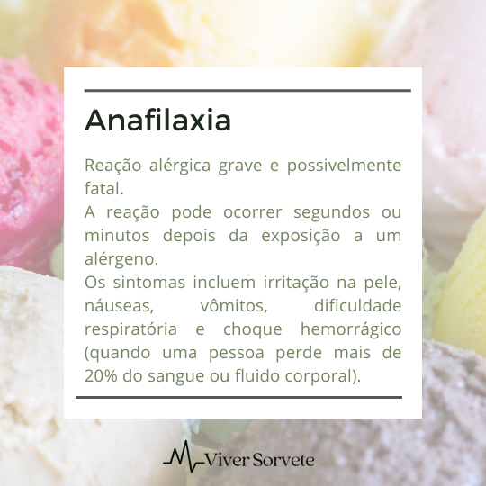 sorvete, sorveteria, gelato, consultoria de alimentos, consultoria sorvetes, anafilaxia