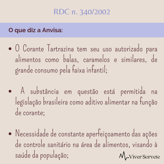  sorvete, sorveteria, gelato,soft, consultoria de alimentos, consultoria sorvetes, rotulagem de sorvetes, corante amarelo tartrazina, ANVISA