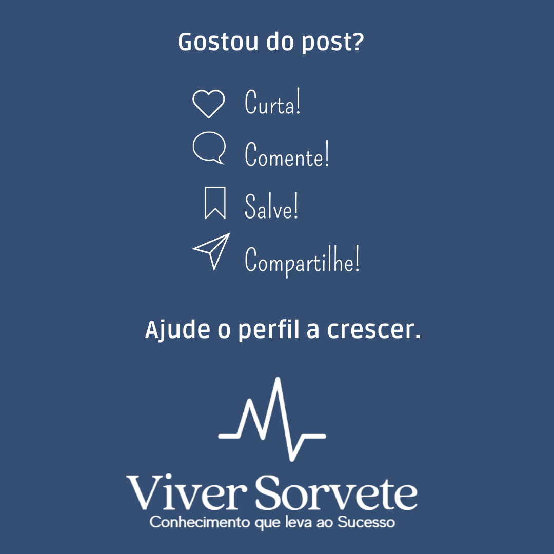 INC Informação Nutricional Complementar, sorvete, gelato, sorveteria, proteínas, aminograma