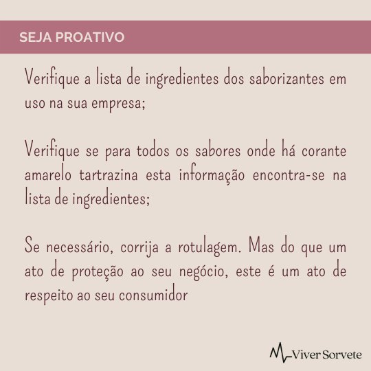 sorvete, sorveteria, gelato,soft, consultoria de alimentos, consultoria sorvetes, rotulagem de sorvetes, corante amarelo tartrazina, ANVISA