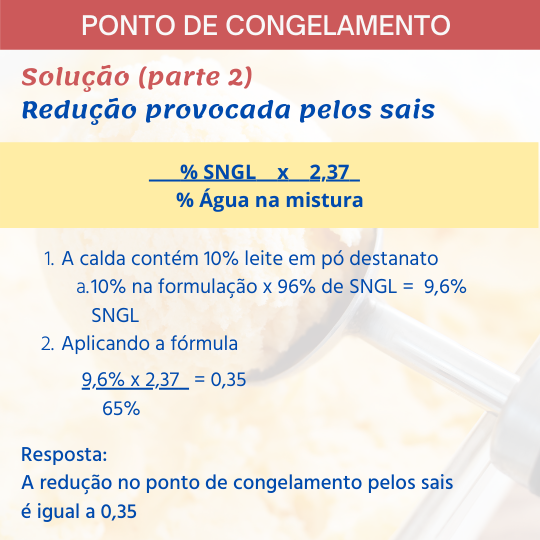 Sorvete, sorveteria, gelato, soft, consultoia de alimentos, consultoria sorvetes, ponto de congelamento, fórmula, exercícios