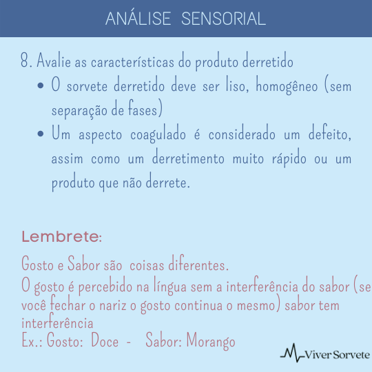 analise sensorial, sorvete, consultoria alimentos, soft, gelato