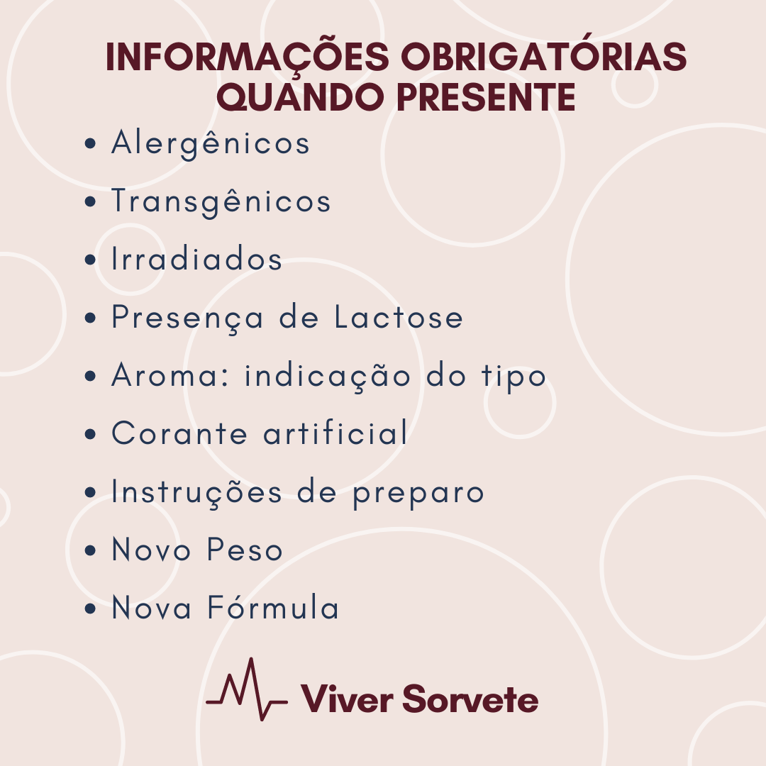  Sorvete, informações obrigatórias, sorveteria, gelato, soft, açaí, consultoria de alimentos, consultoria sorvetes, rotulagem de sorvete, gelados comestíveis