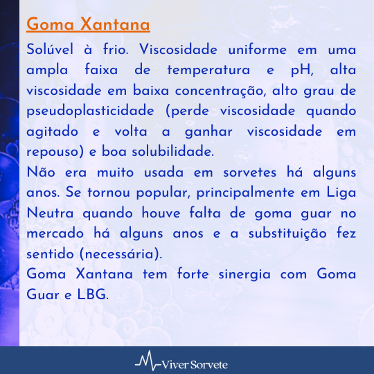 xantana,  Sorvete, sorveteria, gelato, soft, consultoria de alimenos, consultoria sorvetes, rotulagem, hidrocoloides, liga neutra, estabilizantes industriais