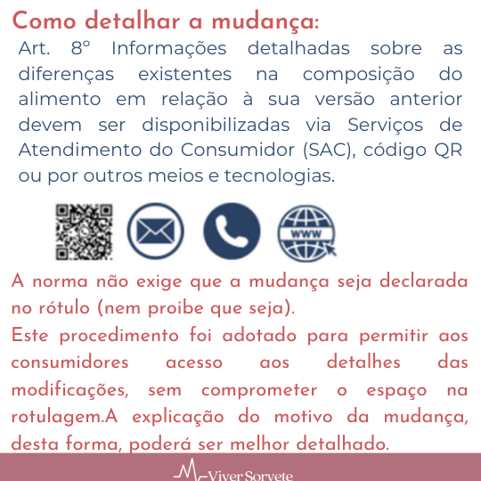 Sorvete, sorveteria, gelato, soft, consultoria de alimentos, consultoria sorvetes, rotulagem, nova fórmula, advertencia