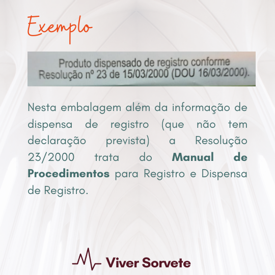 Isento de registro, legislação, Sorvete, sorveteria, gelato, soft, açaí, consultoria de alimentos, consultoria sorvetes, rotulagem de sorvete, gelados comestíveis, curso sorvete, curso rotulagem 