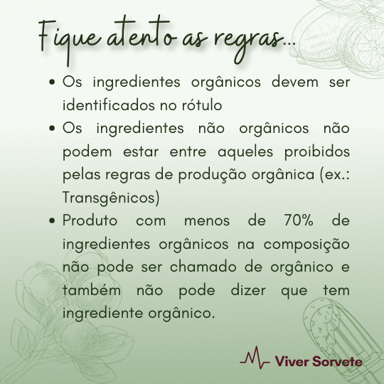  Gelado Comestível orgânico, SisOrg, Sorvete, sorveteria, gelato, soft, açaí, consultoria de alimentos, consultoria sorvetes, rotulagem de sorvete, curso sorvete, curso rotulagem