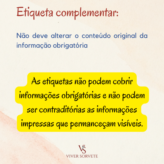 etiquetas, etiqueta com rótulo, regras, etiqueta complementar, gelados comestíveis, sorvete, sorveteria, gelato, açai, consultoria sorvete, consultoria alimentos, curso sorvete, curso rotulagem, rotulagem sorvete