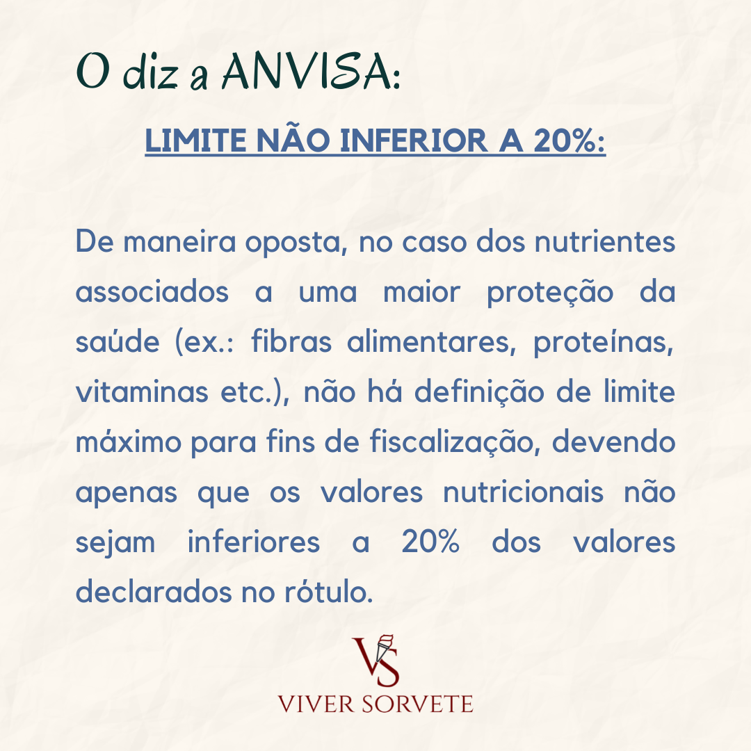 limite de tolerância, fiscalização, tabela nutricional, ANVISA, gelados comestíveis, sorvete, sorveteria, gelato, açai, consultoria sorvete, consultoria alimentos, curso sorvete, curso rotulagem, rotulagem sorvete