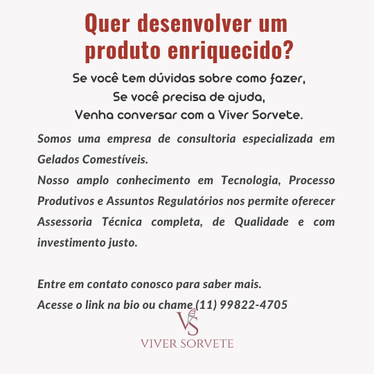 vitaminas, minerais, enriquecimento de alimentos, quando declarar fonte/rico ,gelados comestíveis, sorvete, sorveteria, gelato, açai, consultoria sorvete, consultoria alimentos, curso sorvete, curso rotulagem, rotulagem sorvete