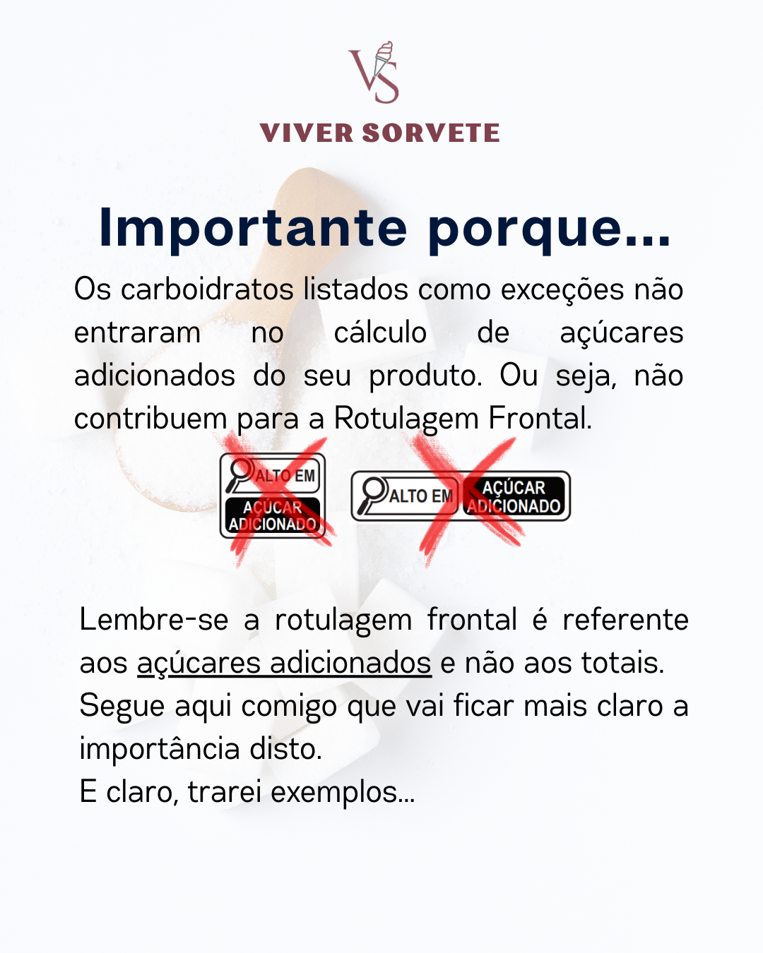 açúcares adicionados