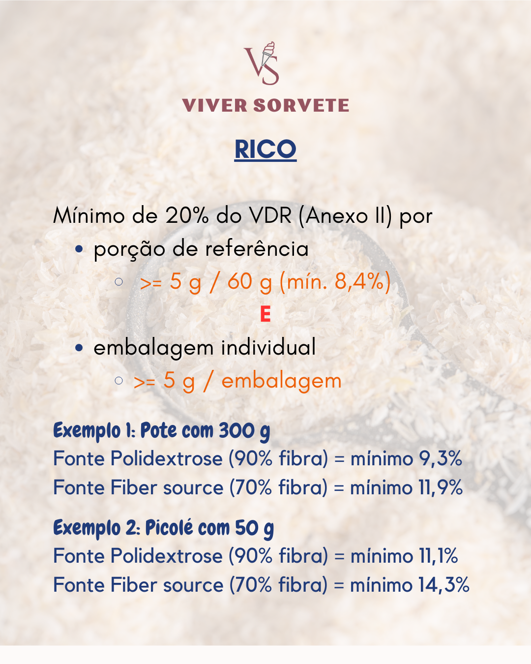 Fibras - Alegações nutricionais